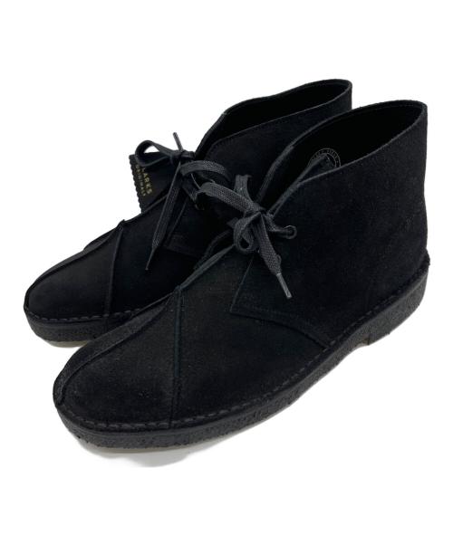 HENDER SCHEME（エンダースキーマ）HENDER SCHEME (エンダースキーマ) CLARKS ORIGINALS (クラークス オリジナルズ) Desert Seam ブラック サイズ:26.5の古着・服飾アイテム