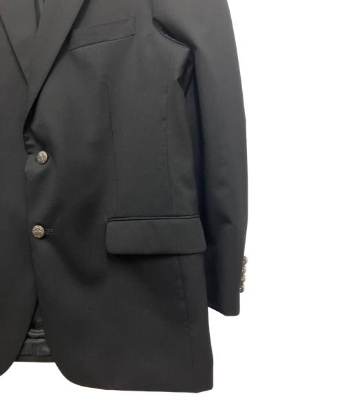 346 BROOKS BROTHERS（346 ブルックスブラザーズ）346 BROOKS BROTHERS (346 ブルックスブラザーズ) ウール金釦テーラードジャケット ブラック サイズ:40の古着・服飾アイテム