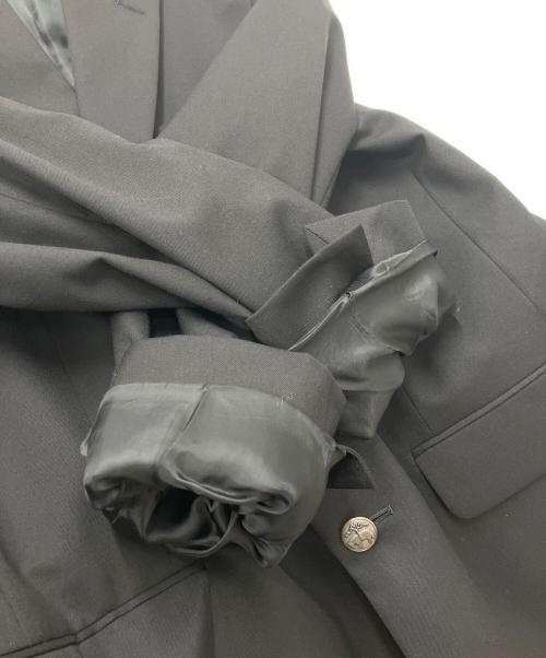 346 BROOKS BROTHERS（346 ブルックスブラザーズ）346 BROOKS BROTHERS (346 ブルックスブラザーズ) ウール金釦テーラードジャケット ブラック サイズ:40の古着・服飾アイテム