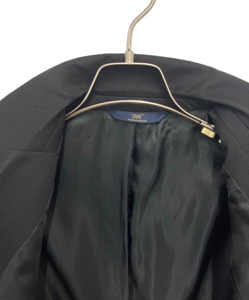 346 BROOKS BROTHERS（346 ブルックスブラザーズ）346 BROOKS BROTHERS (346 ブルックスブラザーズ) ウール金釦テーラードジャケット ブラック サイズ:40の古着・服飾アイテム
