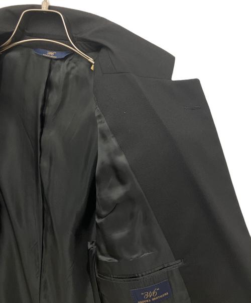 346 BROOKS BROTHERS（346 ブルックスブラザーズ）346 BROOKS BROTHERS (346 ブルックスブラザーズ) ウール金釦テーラードジャケット ブラック サイズ:40の古着・服飾アイテム