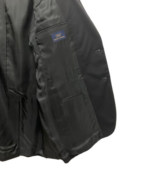 346 BROOKS BROTHERS（346 ブルックスブラザーズ）346 BROOKS BROTHERS (346 ブルックスブラザーズ) ウール金釦テーラードジャケット ブラック サイズ:40の古着・服飾アイテム