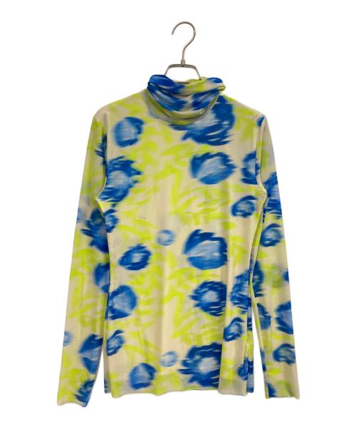 GANNI（ガニー）GANNI (ガニー) MAISON SPECIAL (メゾンスペシャル) メッシュハイネックカットソー マルチカラー サイズ:36の古着・服飾アイテム