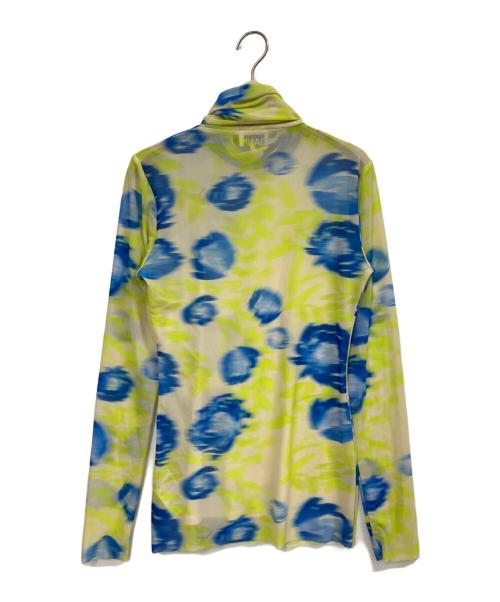 GANNI（ガニー）GANNI (ガニー) MAISON SPECIAL (メゾンスペシャル) メッシュハイネックカットソー マルチカラー サイズ:36の古着・服飾アイテム