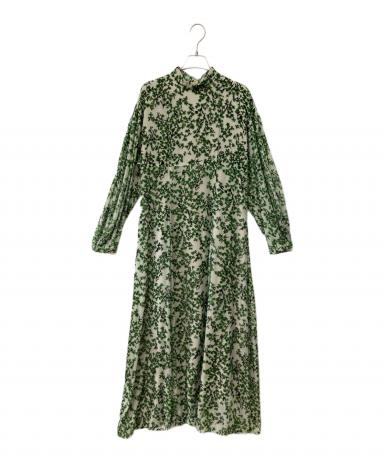 定価3.1万✨クラネ　フローレットオパールワンピースロングベロアワンピース　花柄 松本恵奈のMUST BUY- CLANEのお気に入りアイテムをご紹介。本日9月7日