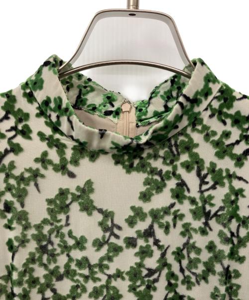 CLANE（クラネ）CLANE (クラネ) フローレットオパールワンピース グリーン サイズ:1の古着・服飾アイテム