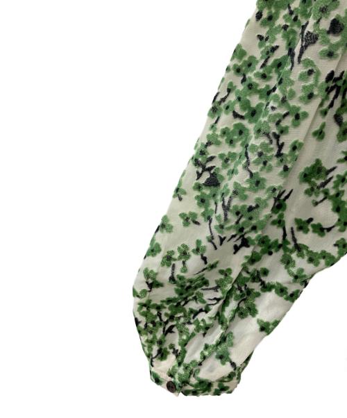 CLANE（クラネ）CLANE (クラネ) フローレットオパールワンピース グリーン サイズ:1の古着・服飾アイテム