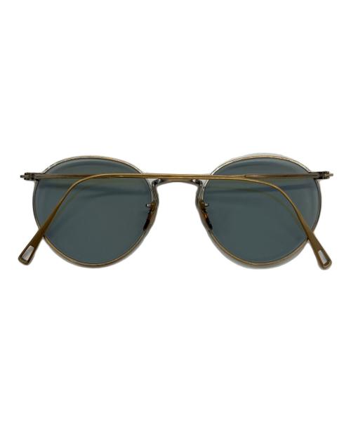 OLIVER PEOPLES（オリバーピープルズ）OLIVER PEOPLES (オリバーピープルズ) サングラス ゴールド サイズ:49□22-145の古着・服飾アイテム