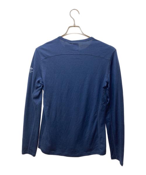 Icebreaker（アイスブレーカー）Icebreaker (アイスブレーカー) 200 オアシス ロングスリーブ ネイビー サイズ:S 未使用品の古着・服飾アイテム