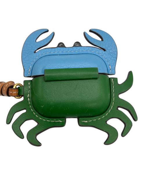 TORY BURCH（トリーバーチ）TORY BURCH (トリーバーチ) Case For Airpods Crab グリーンの古着・服飾アイテム
