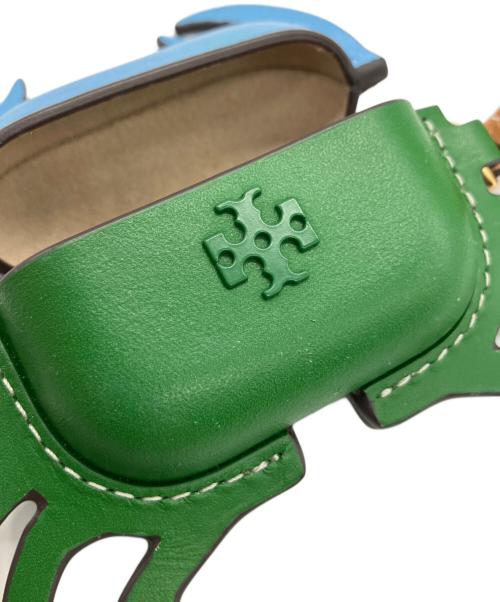 TORY BURCH（トリーバーチ）TORY BURCH (トリーバーチ) Case For Airpods Crab グリーンの古着・服飾アイテム