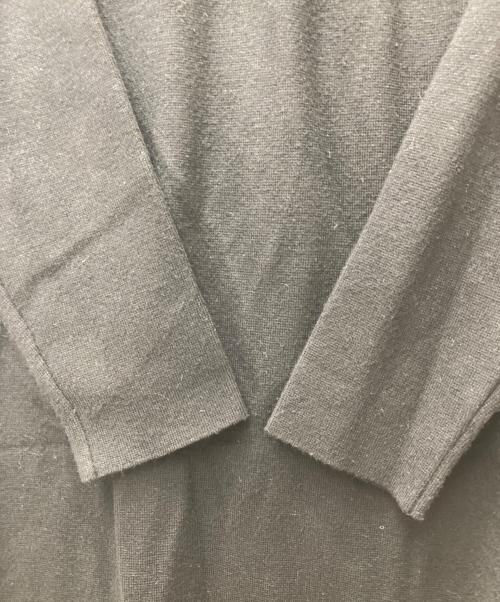 UN3D.（アンスリード）UN3D. (アンスリード) バックバンドニットワンピース ブラック サイズ:36の古着・服飾アイテム