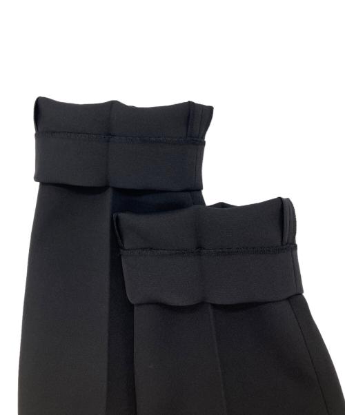 icB（アイシービー）icB (アイシービー) トリプルクロスツイル スティックパンツ ブラックの古着・服飾アイテム