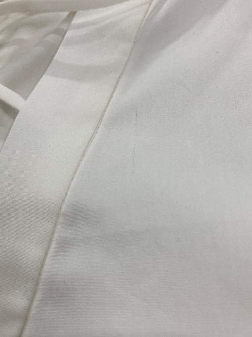 Whim Gazette（ウィムガゼット）Whim Gazette (ウィムガゼット) バッグレースアッププルオーバー ホワイト サイズ:Fの古着・服飾アイテム