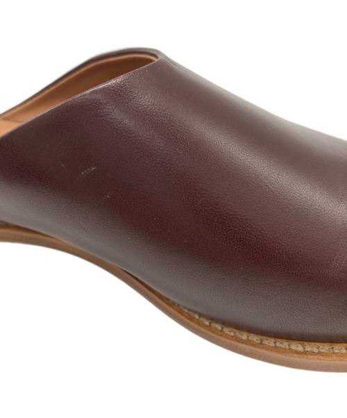 ALL TOMORROW'S PARTIES（オール・トゥモローズ・パーティーズ）ALL TOMORROW'S PARTIES (オール・トゥモローズ・パーティーズ) レザースリッパサンダル ブラウン サイズ:36の古着・服飾アイテム