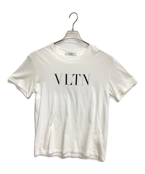 VALENTINO（ヴァレンティノ）VALENTINO (ヴァレンティノ) ロゴＴシャツ ホワイト サイズ:XSの古着・服飾アイテム