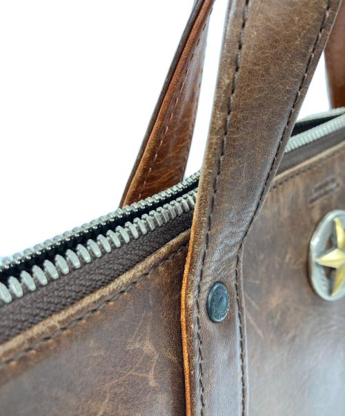 SOLATINA（ソラチナ）SOLATINA (ソラチナ) レザーミニバッグ ブラウンの古着・服飾アイテム