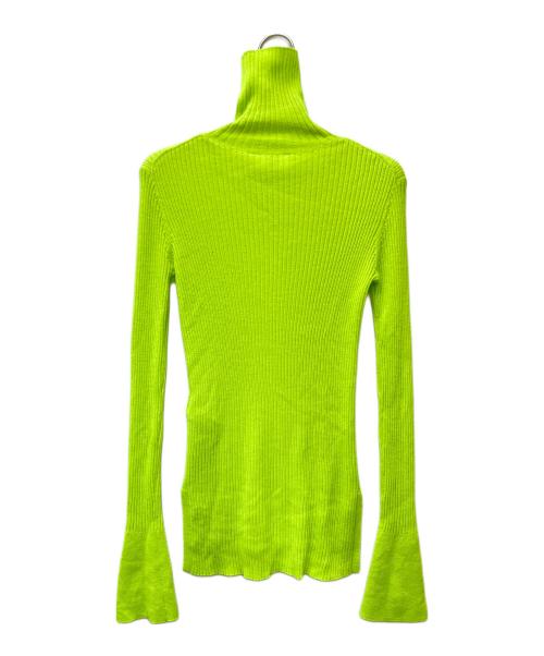 nagonstans（ナゴンスタンス）nagonstans (ナゴンスタンス) high-neck long sleeves 470FS170-0040 ライトグリーン サイズ:Mの古着・服飾アイテム