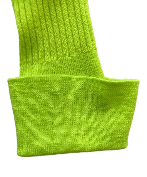 nagonstans（ナゴンスタンス）nagonstans (ナゴンスタンス) high-neck long sleeves 470FS170-0040 ライトグリーン サイズ:Mの古着・服飾アイテム