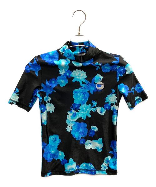 coperni（コペルニ）coperni (コペルニ) HIGH NECK FITTED TOP ブルー サイズ:Ｓの古着・服飾アイテム