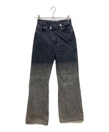 MAISON SPECIAL（メゾンスペシャル）の古着「ハイウエストグラデーションデニム」｜ブラック