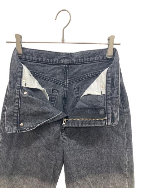 MAISON SPECIAL（メゾンスペシャル）MAISON SPECIAL (メゾンスペシャル) ハイウエストグラデーションデニム ブラック サイズ:36の古着・服飾アイテム