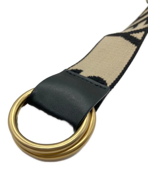 STELLA McCARTNEY（ステラマッカートニー）STELLA McCARTNEY (ステラマッカートニー) ロゴロングベルト ブラックの古着・服飾アイテム