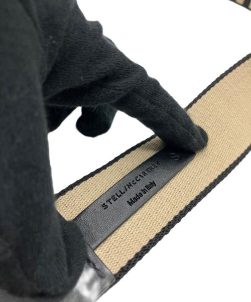 STELLA McCARTNEY（ステラマッカートニー）STELLA McCARTNEY (ステラマッカートニー) ロゴロングベルト ブラックの古着・服飾アイテム