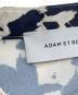 中古・古着 Adam et Rope (アダム エ ロペ) ブラッシュプリントフレアワンピース GAE-02070 グレー×ホワイト サイズ:F：4000円