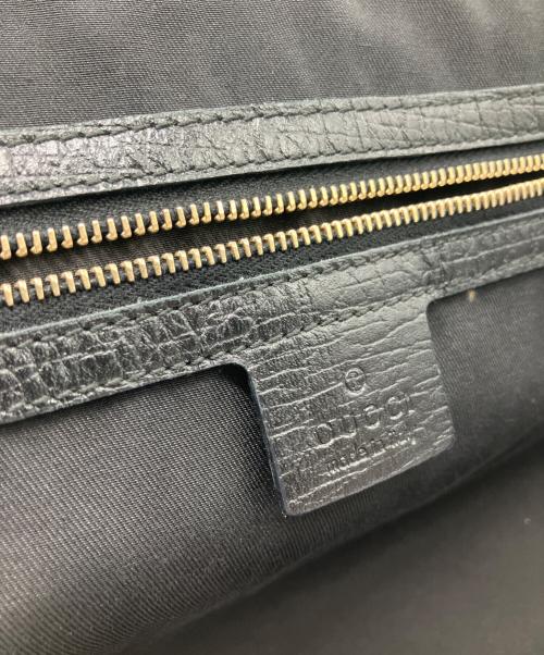 GUCCI（グッチ）GUCCI (グッチ) シェリーライントートバッグ ブラックの古着・服飾アイテム