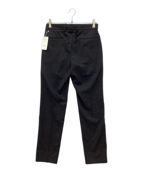 UNITED ARROWS TOKYO（ユナイテッドアローズトウキョウ）UNITED ARROWS TOKYO (ユナイテッドアローズトウキョウ) サイドギャザー 1プリーツ イージーパンツ ブラック サイズ:44 未使用品の古着・服飾アイテム