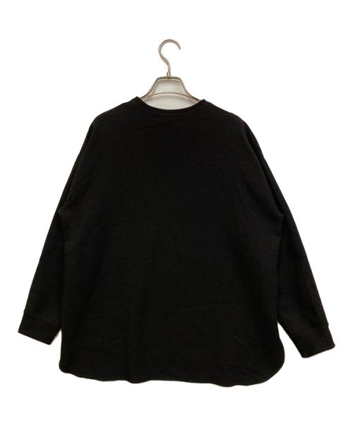 Whim Gazette（ウィムガゼット）Whim Gazette (ウィムガゼット) Vガゼットプルオーバー ブラック サイズ:36の古着・服飾アイテム