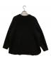 Whim Gazette (ウィムガゼット) Vガゼットプルオーバー ブラック サイズ:36：7000円