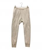AK+1エーケーワン）の古着「テーパードスウェットパンツ」｜アイボリー