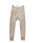 AK+1（エーケーワン）の古着「テーパードスウェットパンツ」｜アイボリー