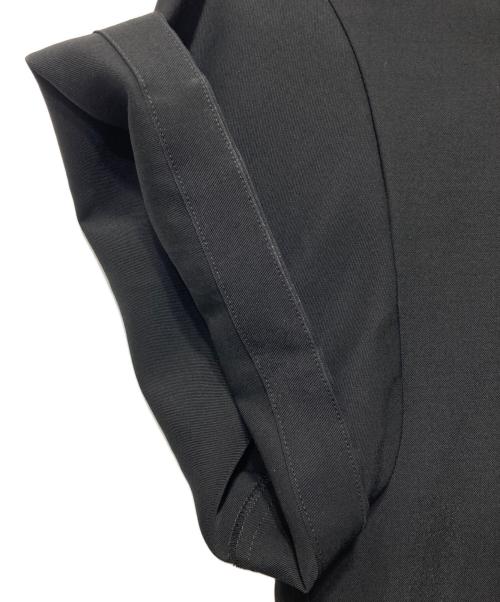 ENFOLD（エンフォルド）ENFOLD (エンフォルド) WASHABLE CENTER-CREASE SHIRT ブラック サイズ:38の古着・服飾アイテム