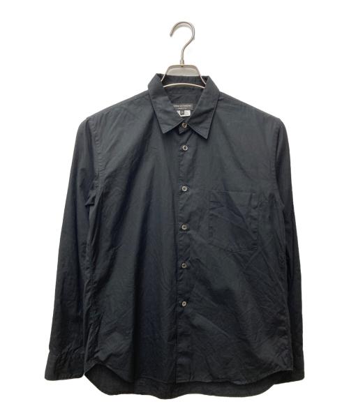 COMME des GARCONS HOMME PLUS（コムデギャルソンオムプリュス）COMME des GARCONS HOMME PLUS (コムデギャルソンオムプリュス) シンプルシャツ　PZ-B003 ブラック サイズ:XSの古着・服飾アイテム