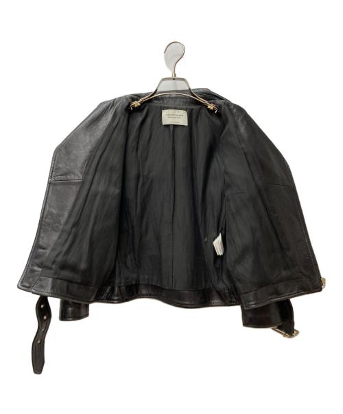 beautiful people（ビューティフルピープル）beautiful people (ビューティフルピープル) vintage leather riders jacket 1000402411 ブラック サイズ:140の古着・服飾アイテム