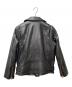 beautiful people (ビューティフルピープル) vintage leather riders jacket 1000402411 ブラック サイズ:140：8000円