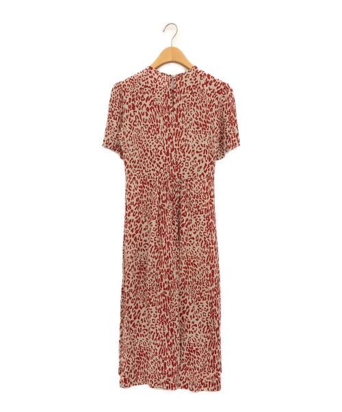 BAUM UND PFERDGARTEN（バウムウンドヘルガーデン）BAUM UND PFERDGARTEN (バウムウンドヘルガーデン) シャーリングワンピース レッド サイズ:36の古着・服飾アイテム