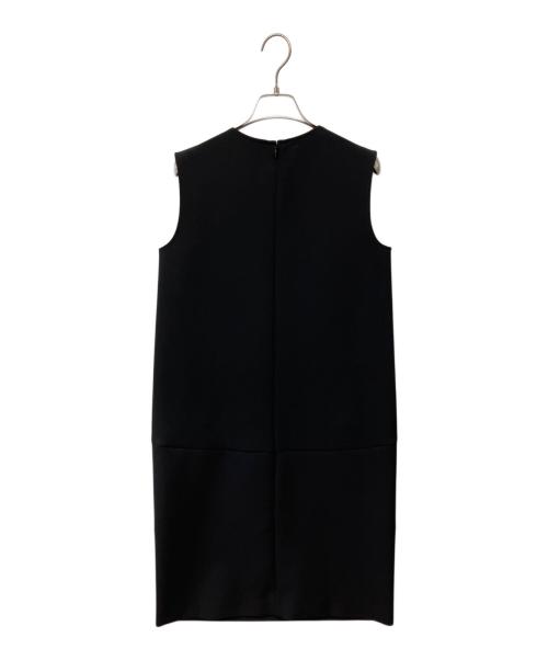 YOKO CHAN（ヨーコチャン）YOKO CHAN (ヨーコチャン) パールノースリーブワンピース ブラック サイズ:38　の古着・服飾アイテム