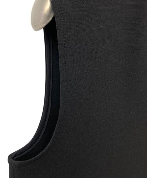 YOKO CHAN（ヨーコチャン）YOKO CHAN (ヨーコチャン) パールノースリーブワンピース ブラック サイズ:38　の古着・服飾アイテム