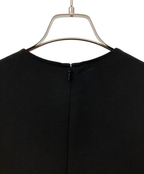YOKO CHAN（ヨーコチャン）YOKO CHAN (ヨーコチャン) パールノースリーブワンピース ブラック サイズ:38　の古着・服飾アイテム