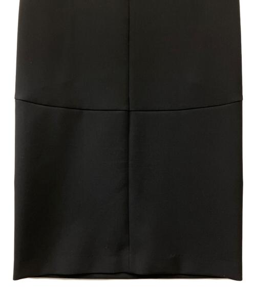 YOKO CHAN（ヨーコチャン）YOKO CHAN (ヨーコチャン) パールノースリーブワンピース ブラック サイズ:38　の古着・服飾アイテム