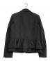 RED VALENTINO (レッドヴァレンティノ) フリルジャケット ブラック サイズ:42：13000円