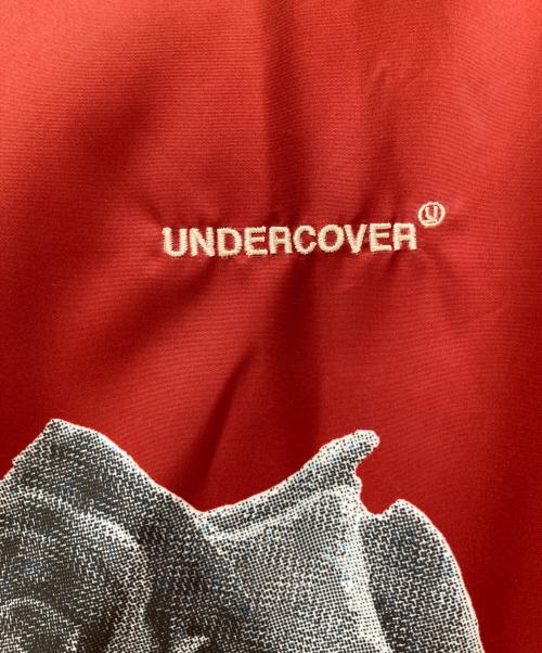 UNDERCOVER（アンダーカバー）UNDERCOVER (アンダーカバー) rose-print twill shirt レッド サイズ:3の古着・服飾アイテム