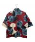UNDERCOVER (アンダーカバー) rose-print twill shirt レッド サイズ:3：28000円