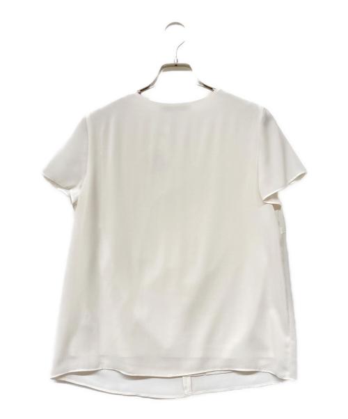 UNTITLED（アンタイトル）UNTITLED (アンタイトル) ケープ風シルエット デザインプルオーバー ベージュ サイズ:2の古着・服飾アイテム
