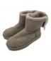 UGG（アグ）の古着「W FLUFF BOW MINI　ムートンブーツ」｜グレー