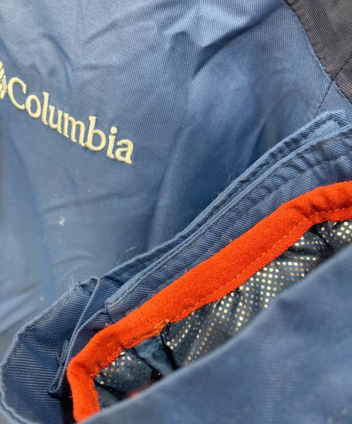 Columbia（コロンビア）Columbia (コロンビア) OMNI TECH ダウンジャケット　オムニテック ブルー×ネイビー サイズ:Mの古着・服飾アイテム